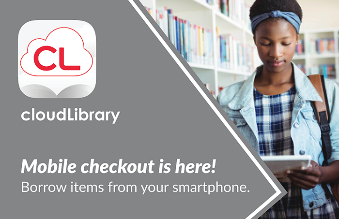 Mobile checkout is here! Borrow items from your smartphone.