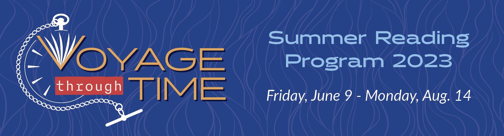 The 2023 Summer Reading Program kicks off Friday, June 9